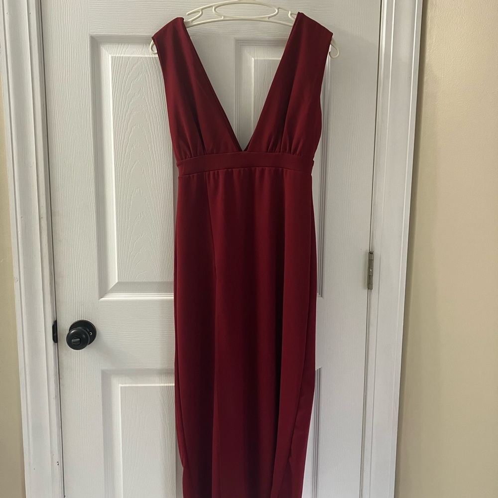 Size 8 Nasty Gal Midi Dress